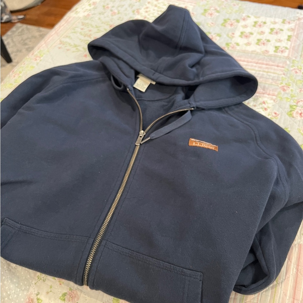 LLBean full zip hoodie